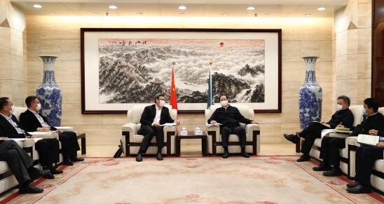 錢智民拜會國家電網(wǎng)黨組書記、董事長毛偉明