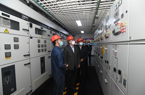 毛偉明董事長、辛保安總經(jīng)理赴國網(wǎng)北京電力督導(dǎo)檢查全國兩會供電保障工作