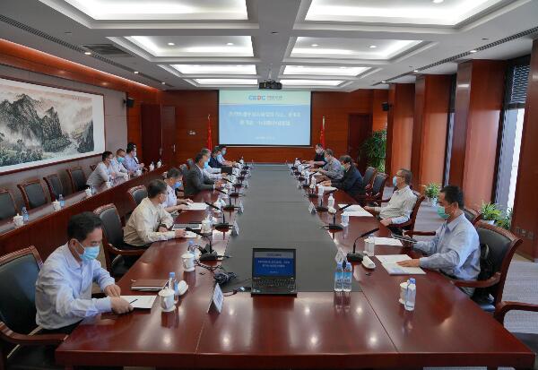 中國能建集團黨委書記、董事長汪建平會見中國大唐黨組書記、董事長陳飛虎一行