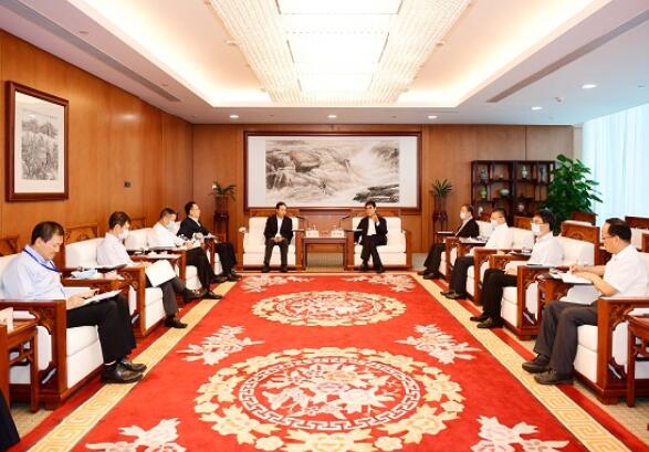 華能集團(tuán)有限公司黨組書記、董事長舒印彪會見國開行董事長趙歡