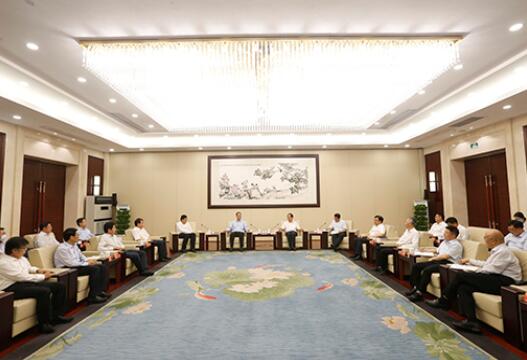 國家電網(wǎng)董事長毛偉明與浙江省委書記車俊、省長袁家軍會談