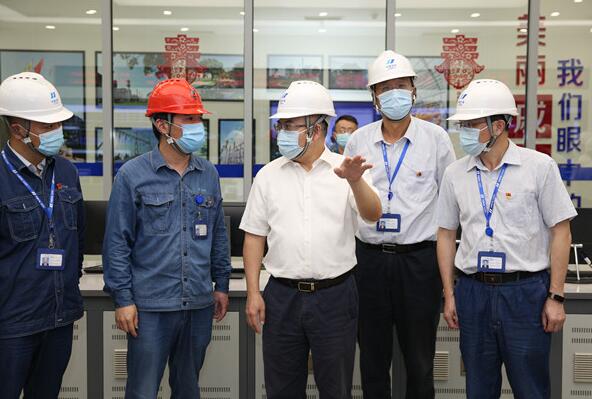 華電集團(tuán)公司董事、總經(jīng)理、黨組副書記葉向東到江蘇區(qū)域企業(yè)調(diào)研