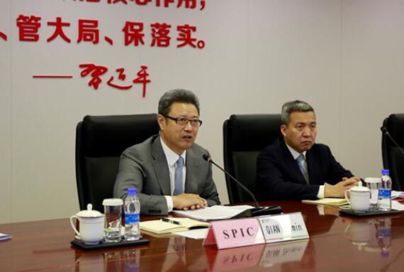 錢智民會見西門子總裁凱颯、西門子能源公司總裁布魯赫