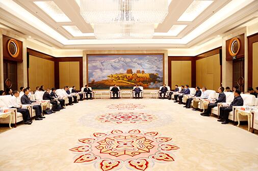 國家電網(wǎng)董事長、黨組書記毛偉明拜會(huì)甘肅省委書記林鐸、省長唐仁健