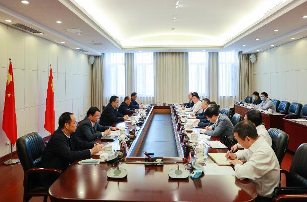 中國能建黨委書記、董事長宋海良拜會貴州省委書記孫志剛