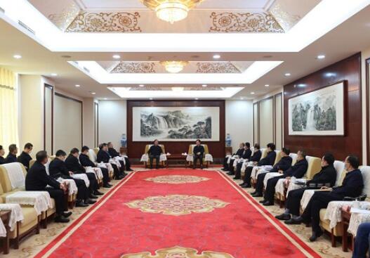 國家電網(wǎng)董事長、黨組書記毛偉明拜會(huì)山西省委書記樓陽生、省長林武