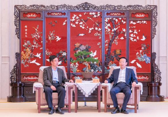 中國能建總經理、黨委副書記孫洪水拜訪揚州鎮(zhèn)江主要領導