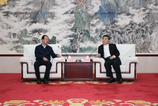 丁焰章拜會(huì)安徽省委常委、常務(wù)副省長(zhǎng)鄧向陽(yáng)