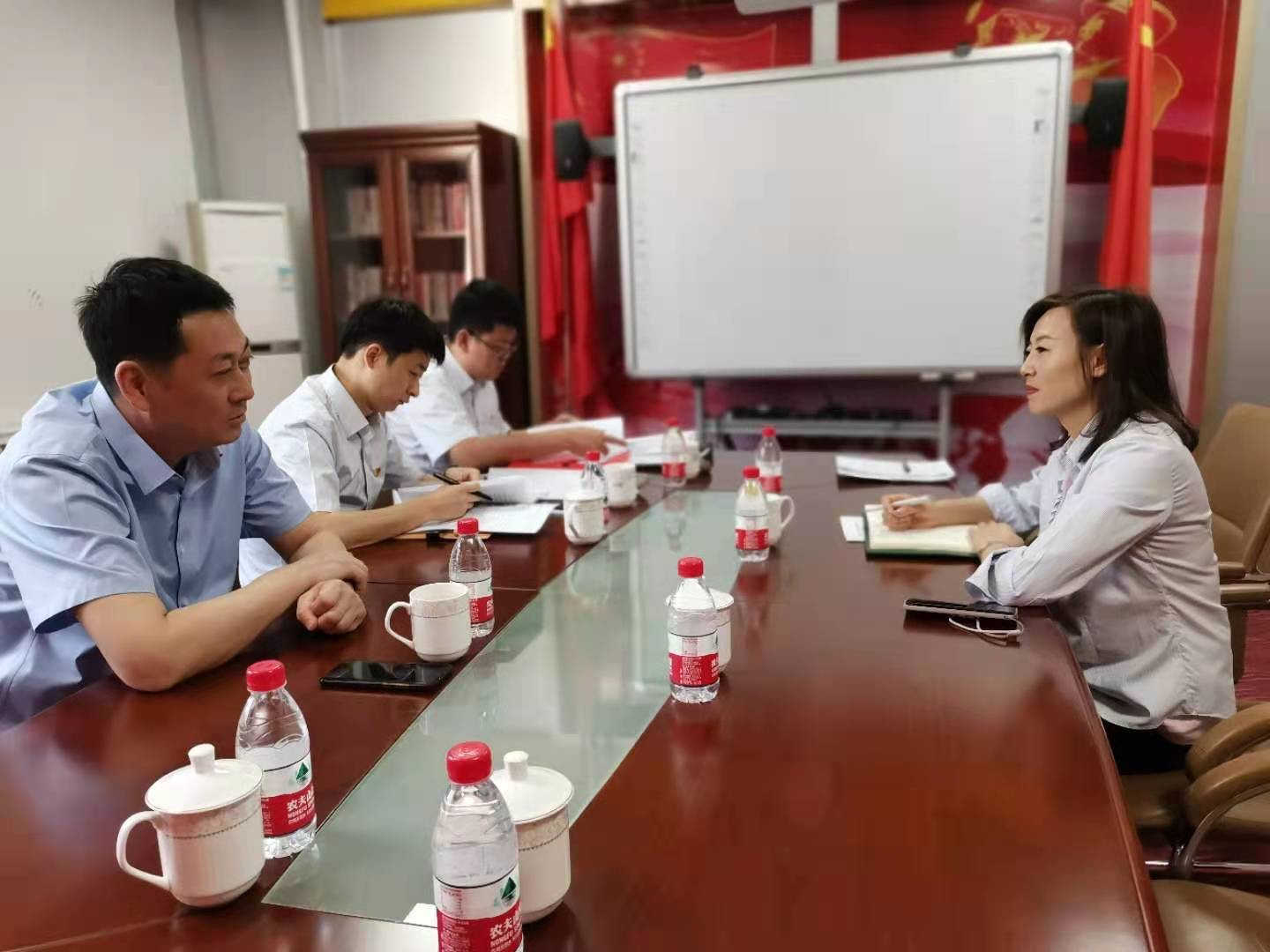 副局長王永強(qiáng)到烏海電業(yè)局千里山分局開展黨史學(xué)習(xí)教育督導(dǎo)、領(lǐng)學(xué)