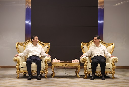 國家電網(wǎng)董事長、黨組書記辛保安拜會河南省委書記樓陽生、省長王凱