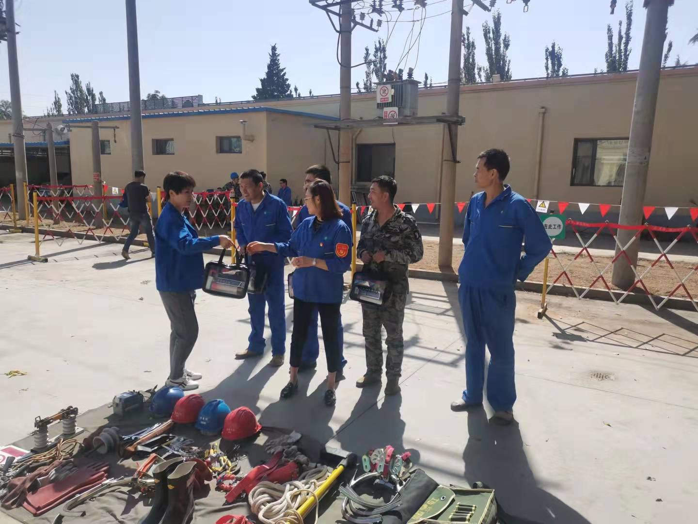 烏海電業(yè)局千里山分局：演練鍛煉能力，比賽彰顯風姿