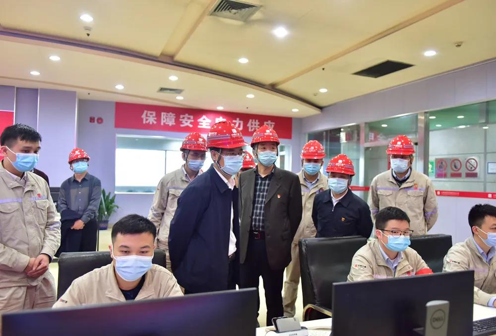 華銀電力賀子波、陳自強(qiáng)一行到湘潭發(fā)電公司調(diào)研