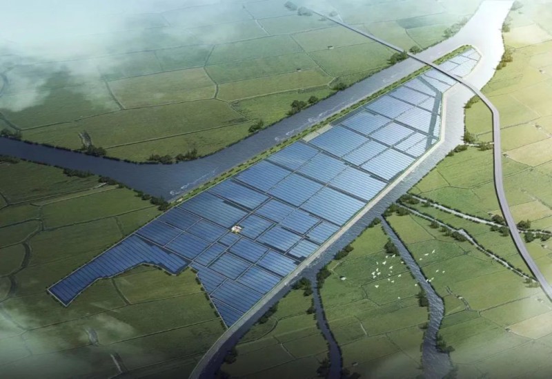 550MWp！亞洲最大漁光互補光伏發(fā)電項目之一正式開工！