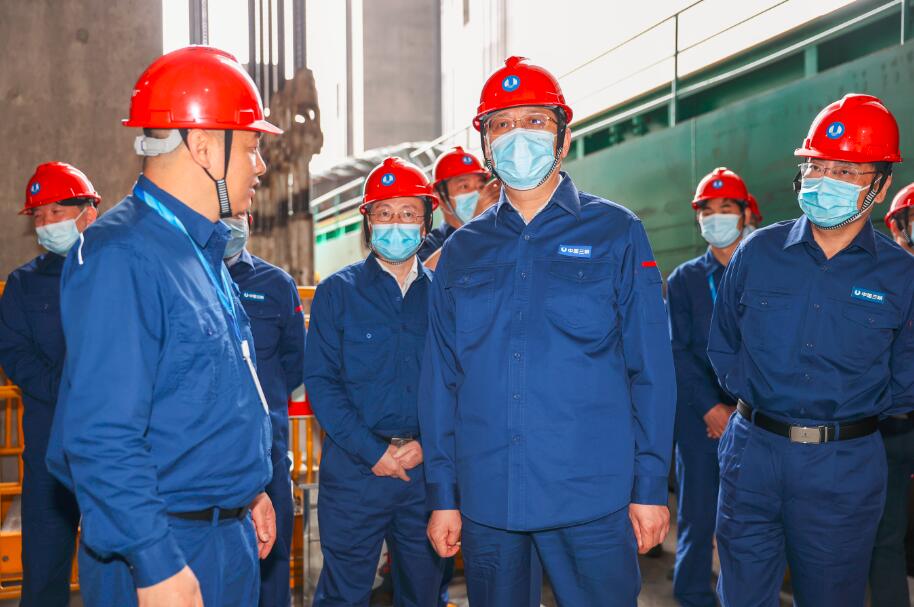 三峽集團總經(jīng)理韓君赴向家壩、溪洛渡水電站調(diào)研