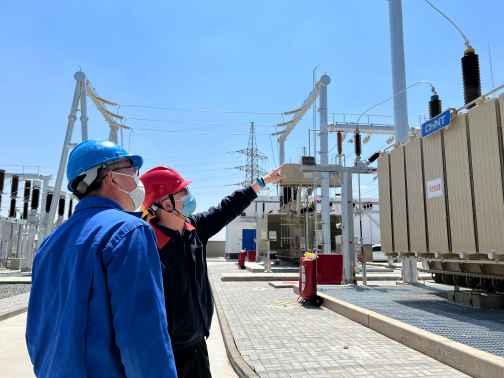 送電了！北疆達茂最大的農(nóng)業(yè)集中地新建的烏克110千伏變電站正式啟動投運