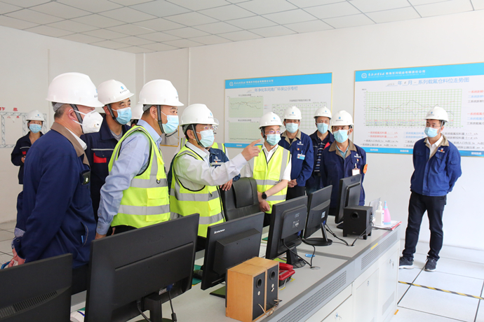 陳維義拜會(huì)汪洋并調(diào)研黃河公司、青海省投、甘肅分公司