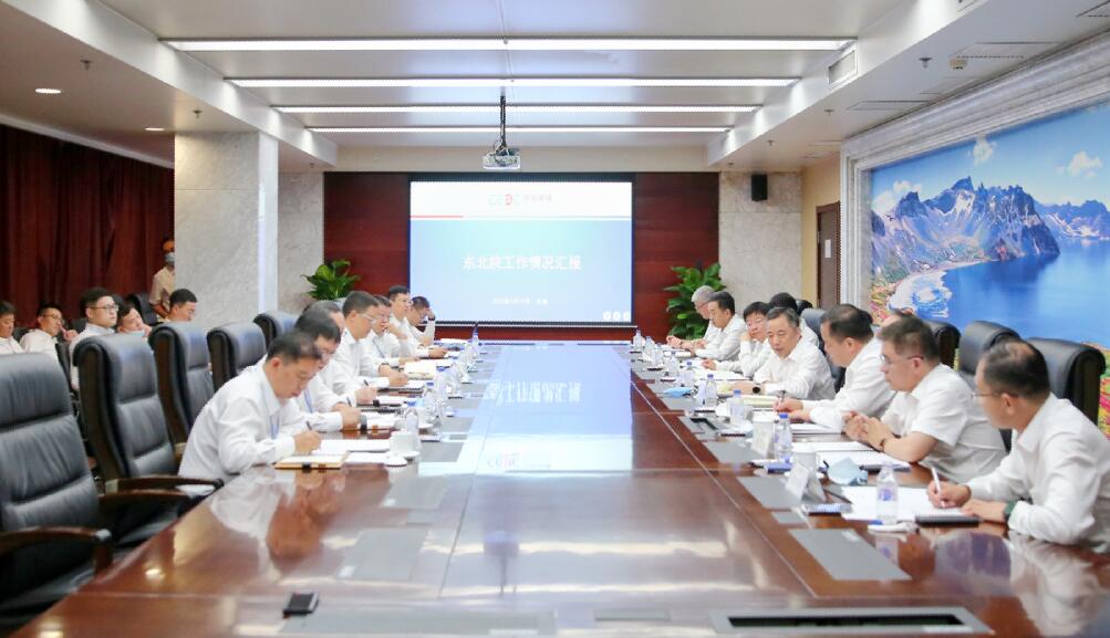 中國(guó)能建黨委書記、董事長(zhǎng)宋海良赴東北電力設(shè)計(jì)院調(diào)研