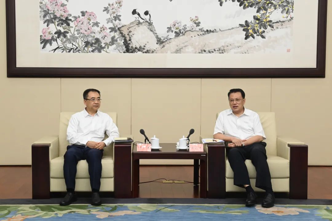 大唐集團公司黨組書記、董事長鄒磊拜會浙江省委書記、省人大常委會主任袁家軍