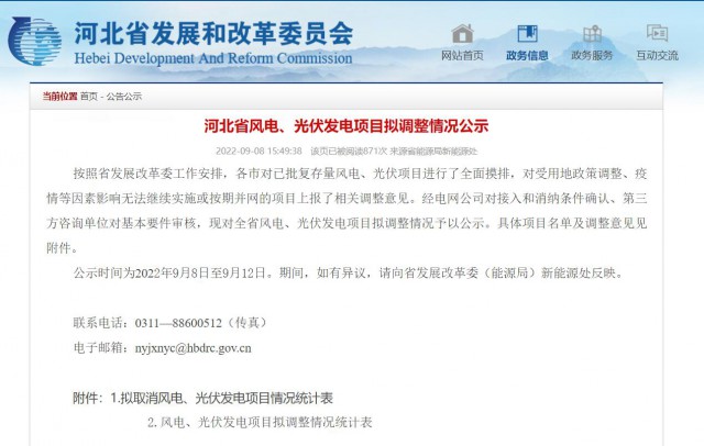 3.75GW！河北再取消光伏、風(fēng)電項(xiàng)目