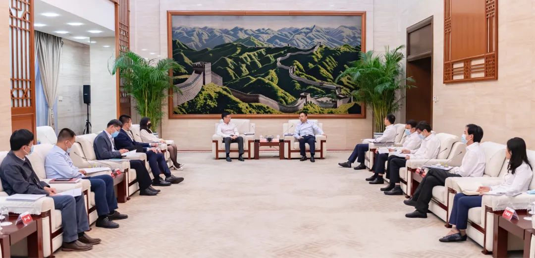 鄒磊會(huì)見北京市西城區(qū)委副書記、代區(qū)長劉東偉