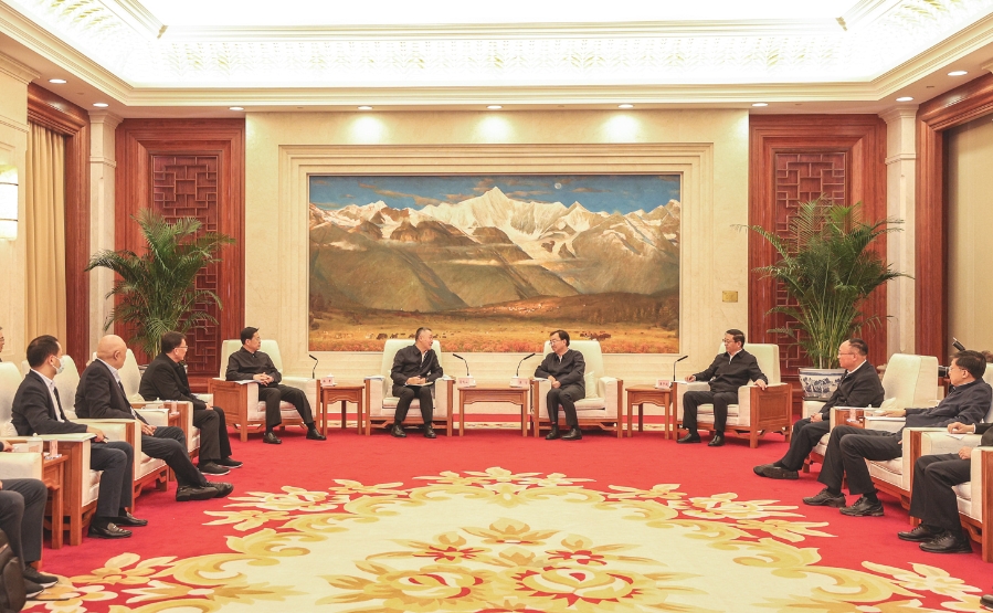 雷鳴山、韓君拜會(huì)云南省委書記王寧、省長王予波