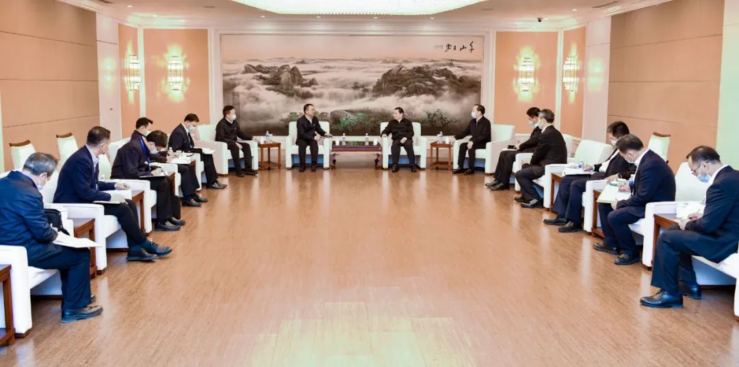 鄒磊、劉明勝拜會(huì)遼寧省委書記郝鵬、省長李樂成