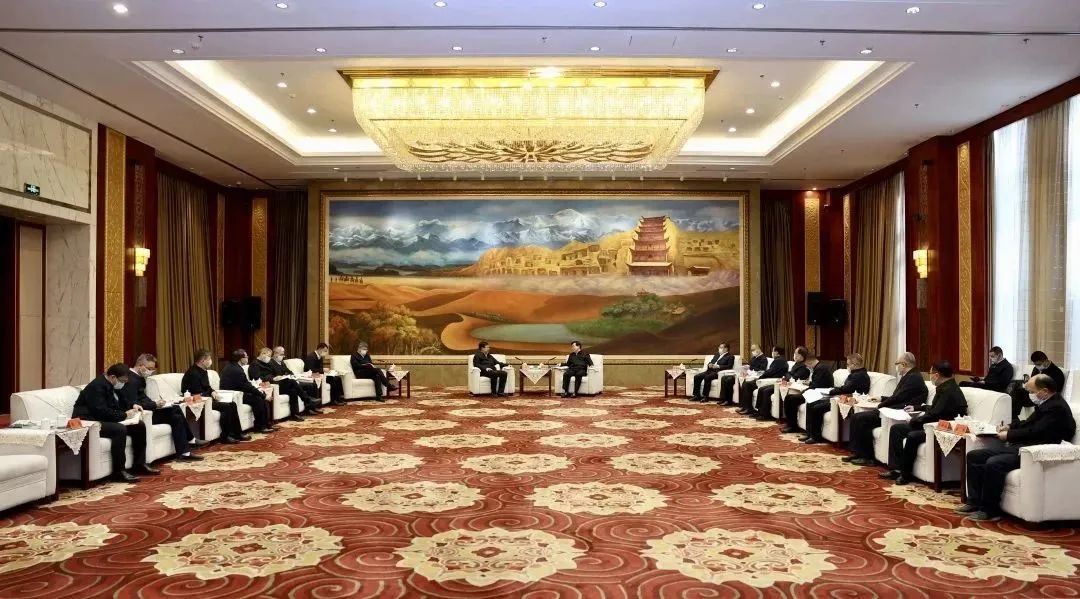 華能集團總經理、黨組副書記鄧建玲拜會甘肅省委書記胡昌升、省長任振鶴