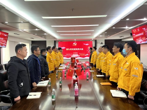 華潤電力徐州公司集中開展支部委員會選舉、支部委員增補選舉工作