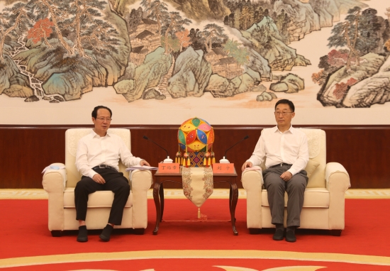 中國電建黨委書記、董事長丁焰章拜會廣西壯族自治區(qū)黨委書記劉寧、自治區(qū)主席藍天立