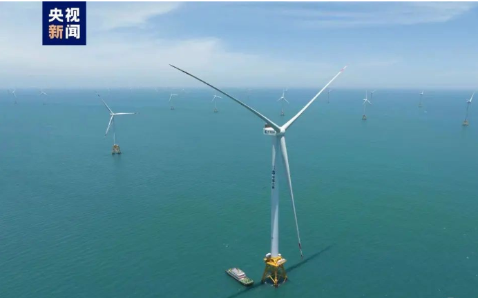 全球首臺(tái)16兆瓦超大容量海上風(fēng)電機(jī)組并網(wǎng)發(fā)電！