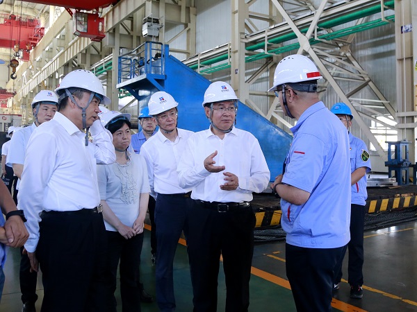 國資委黨委書記、主任張玉卓到哈電集團調(diào)研強調(diào)