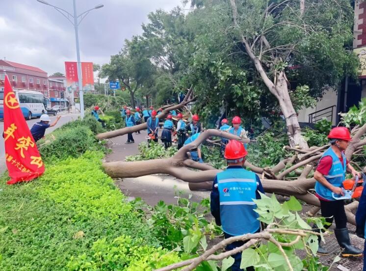 【搶險(xiǎn)救災(zāi) 我們?cè)谇熬€】中國(guó)電建:聞“汛”而動(dòng)向“險(xiǎn)”行