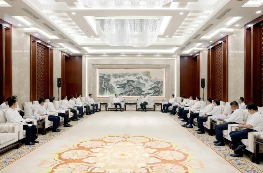 大唐集團(tuán)鄒磊、劉明勝拜會(huì)山東省委書記林武、省長周乃翔