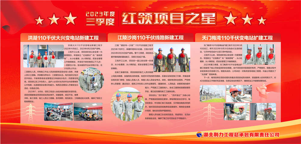 湖北荊力總包公司:紅領之星 星光璀璨