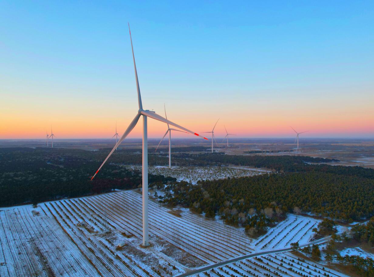 遼寧康平100兆瓦風電項目全容量并網發(fā)電