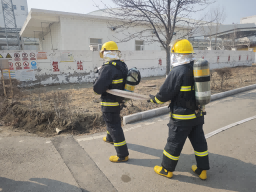 華潤電力盤錦公司發(fā)電黨支部、綜合黨支部聯(lián)合開展消防應(yīng)急演練