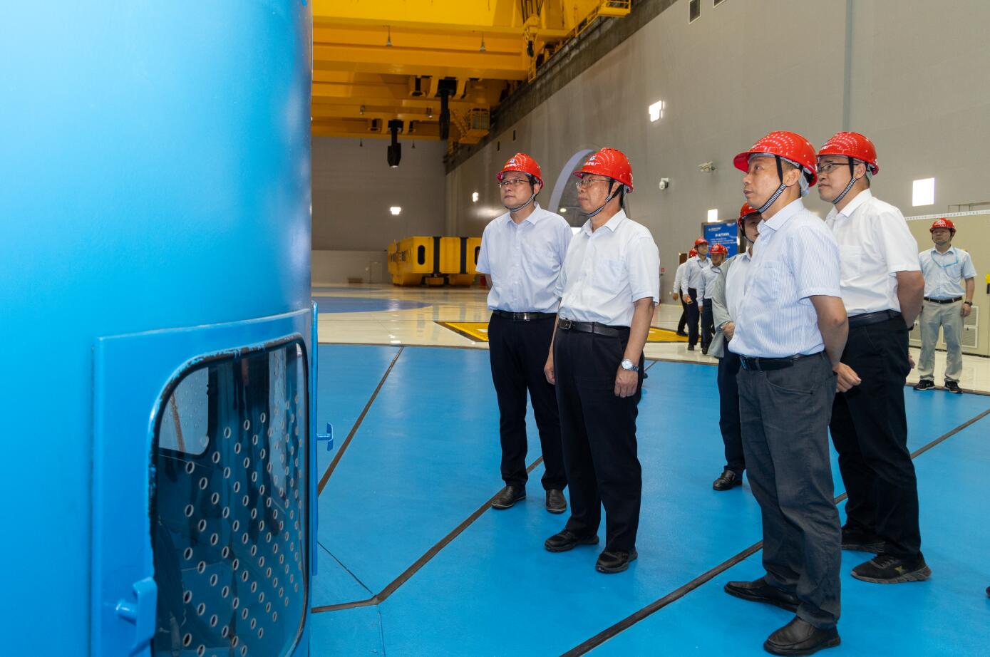 三峽集團(tuán)董事長(zhǎng)、黨組書(shū)記劉偉平赴向家壩、溪洛渡水電站調(diào)研