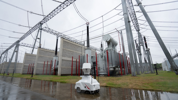 無(wú)人機(jī)+機(jī)器人一鍵防汛巡視，上海電網(wǎng)迎峰度夏