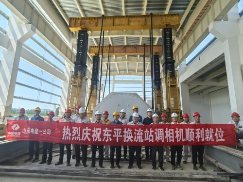山東電建一公司:“巨無霸”就位 護(hù)航“隴電入魯”