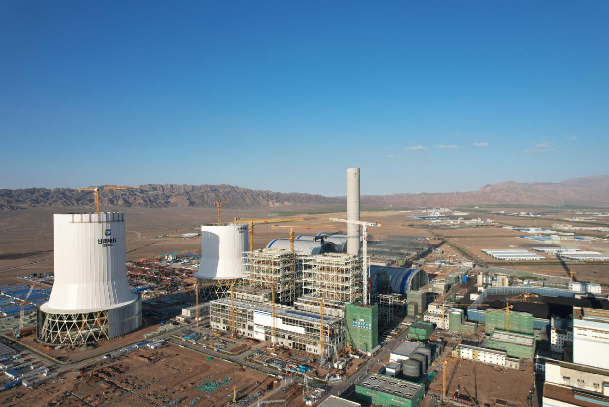 甘肅電投張掖百萬電廠3、4號(hào)機(jī)組DCS一次受電成功
