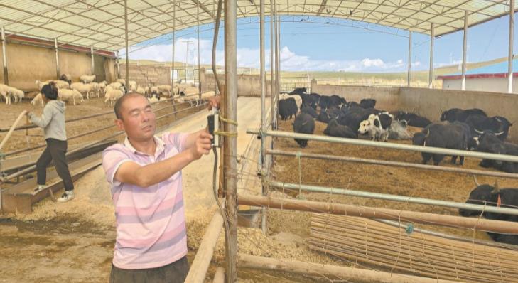 青海央隆鄉(xiāng)：通了大網(wǎng)電，牧民的生活日新月異