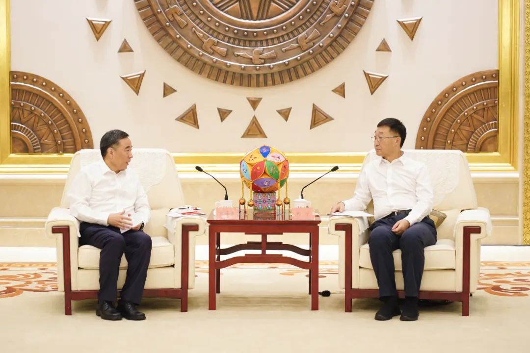 中國能建黨委書記、董事長宋海良拜會廣西壯族自治區(qū)黨委書記劉寧