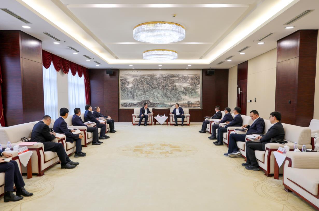 大唐甘肅公司黨委書記、董事長王建偉拜會國網(wǎng)甘肅省電力公司董事長、黨委書記林一凡