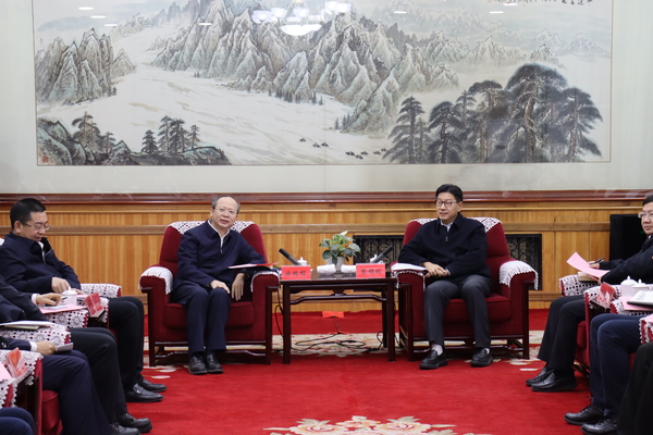 中國電建黨委常委、副總經理徐鵬程拜會青海省委常委、副省長張錦剛