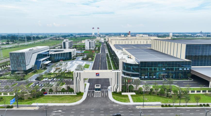 中國建材淮安零碳智能制造基地電子級玻纖項目