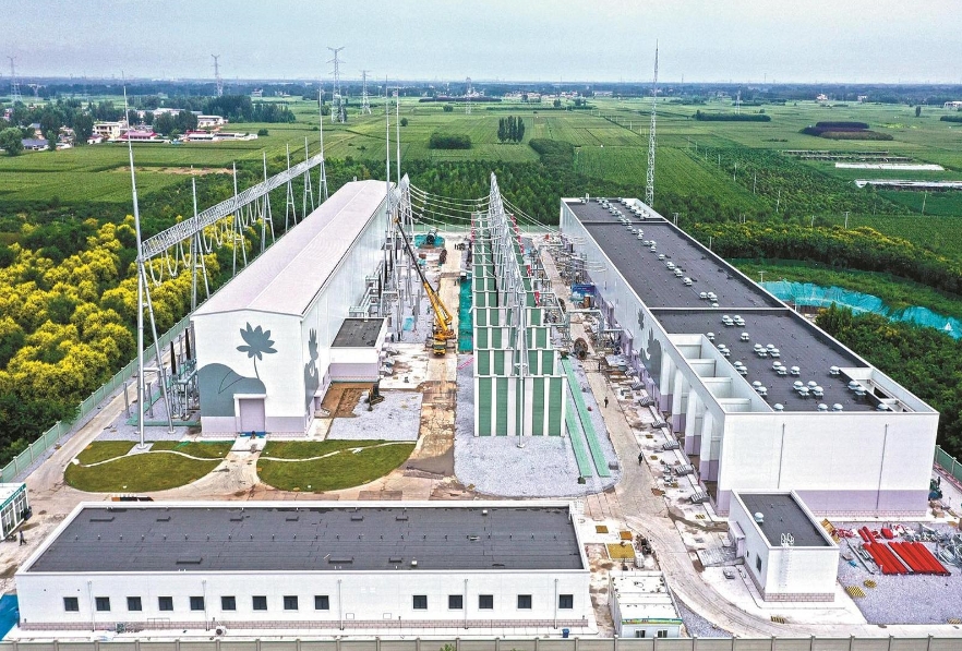河北500千伏雄安變電站建設(shè)有序推進(jìn)